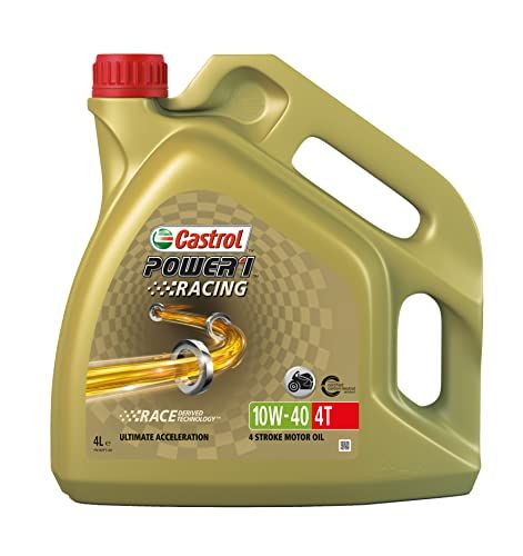 Castrol POWER1 Racing 4T 10W-40 Motorcycle Oil 4L