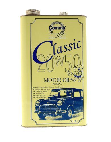 Comma 20W/50 Classic Motor Oil - 5 Liters