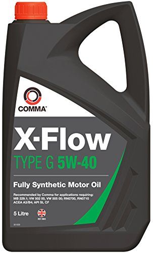 Comma X-Flow Type G Fully Synthetic 5W40 - 5 Liters