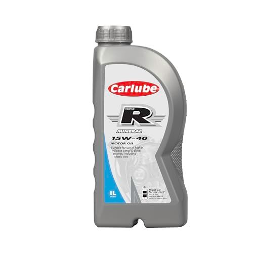 Carlube Triple R 15w40 High Mileage Semi Synthetic Engine Oil 1L