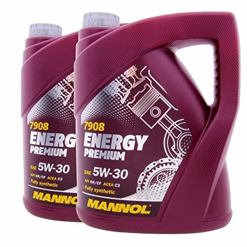 Mannol Energy Premium Fully Synthetic 5W-30 C3 DPF - 2 x 5 Litres