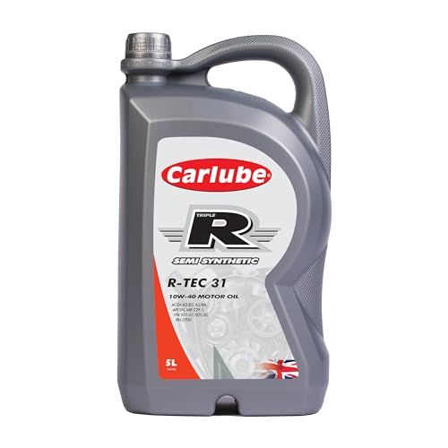 Carlube Triple R, R-TEC 31, 10W-40 ACEA A3/B3, A3/B4 Semi Synthetic Engine Oil 5L