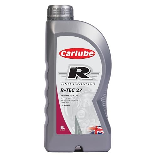 Carlube Triple R 5W-40 C3 Low Saps Fully Synthetic Engine Oil 1L