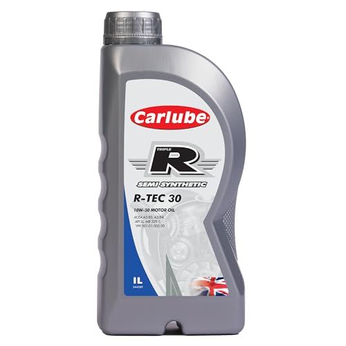 Carlube Triple R 10W-30 ACEA A3/B4, API SP Semi Synthetic Engine Oil R-TEC 30, 1L