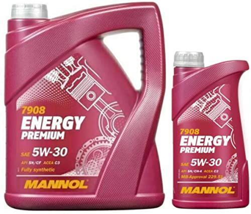 Mannol Energy 5W-30 C3 Fully Synthetic - 6 Litres