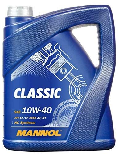 Mannol Classic 10W-40 A3/B4 Semi Synthetic - 5 Litres