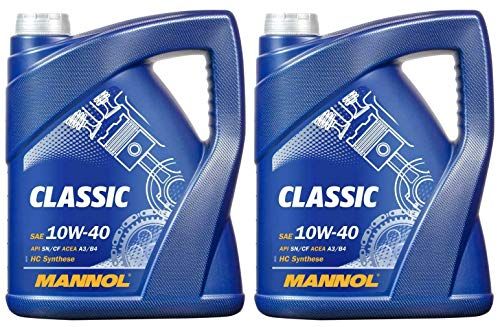 Mannol Classic 10W-40 A3/B4 Semi Synthetic - 10 Litres