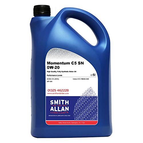 Smith & Allan 0W-20 Fully Synthetic Engine Oil - 5 Litres