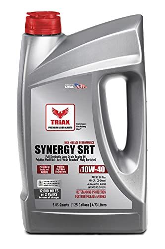 TRIAX Synergy SRT 10W-40 - 5 Quarts