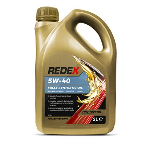 Redex RMTN0008A 5w-40 Fully Synthetic Engine Oil MB, VW, RN - 2 Litre