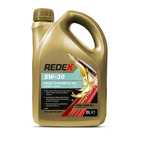 Redex RMTN0011A 5w-30 C2 Fully Synthetic Engine Oil for Peugeot & Citroen - 2 Litre