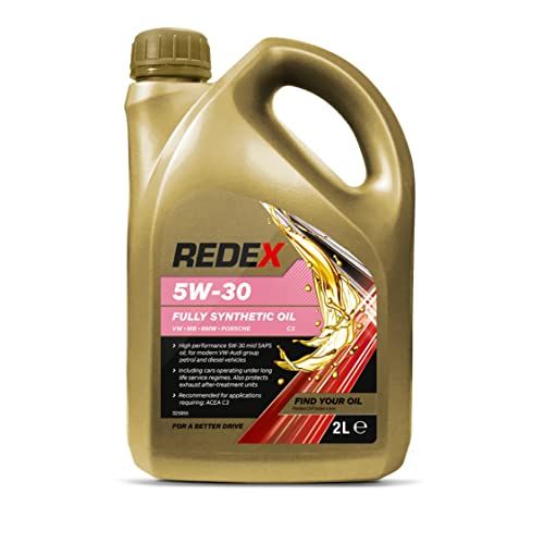 Redex RMTN0010A 5w30 C3 Fully Synthetic Engine Oil for VW Audi Seat Skoda - 2 Litre