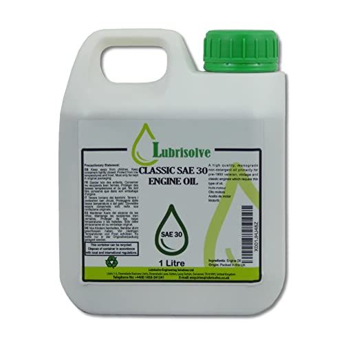 Lubrisolve Classic SAE 30 Engine Oil - 1 litre