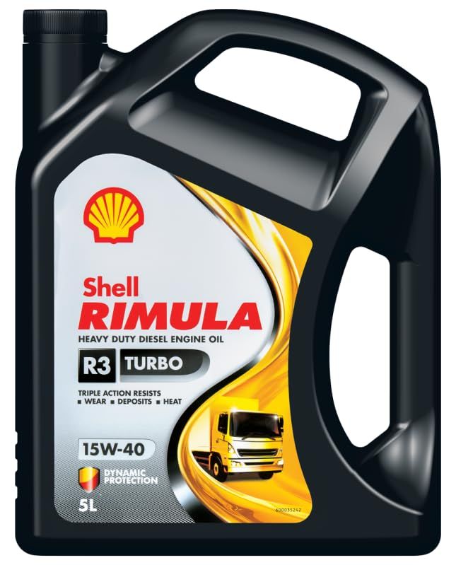 Shell Rimula R3 Turbo 15W-40 - 5L